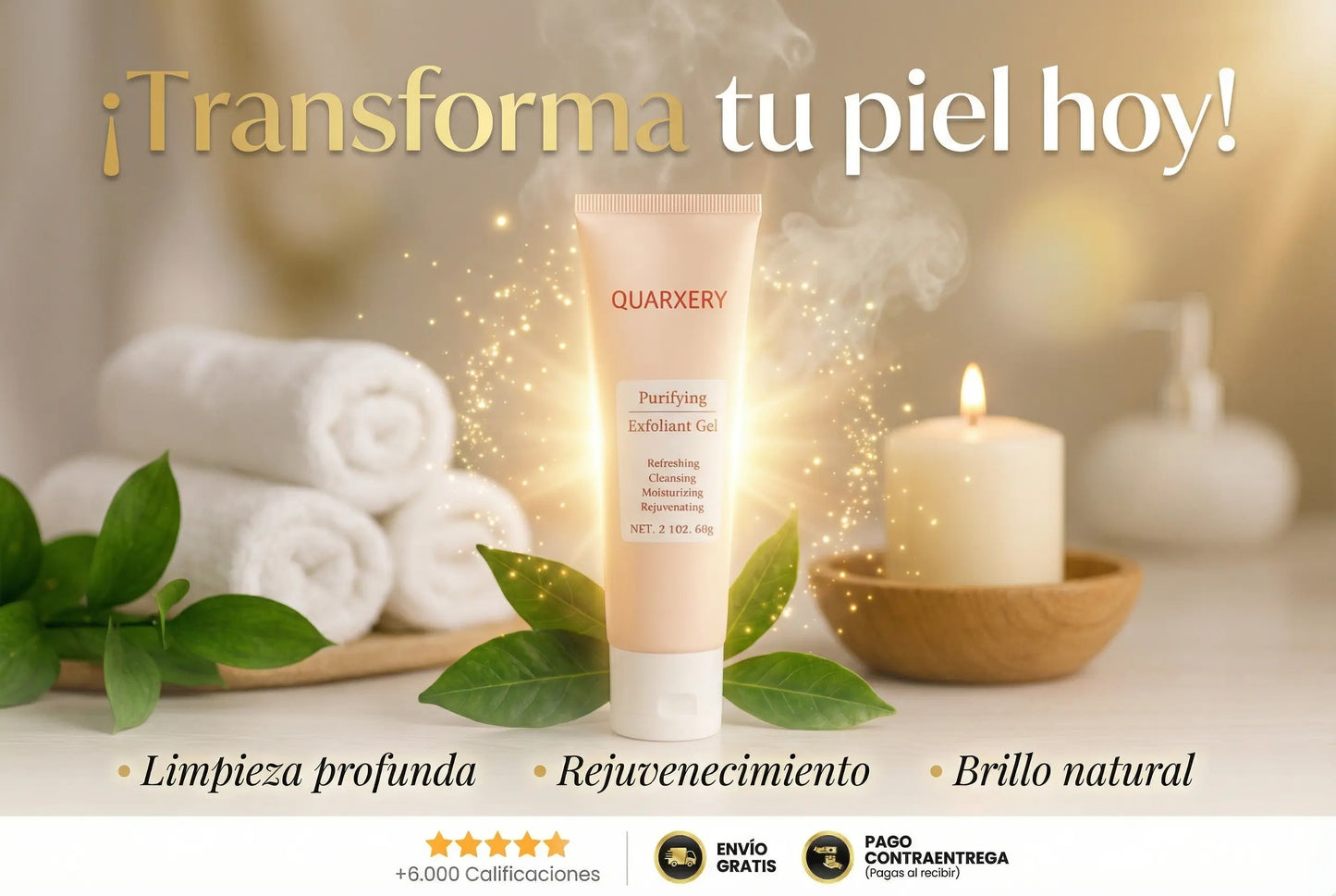 Quarxery Piel Perfecta™ – Exfoliante Facial Intensivo