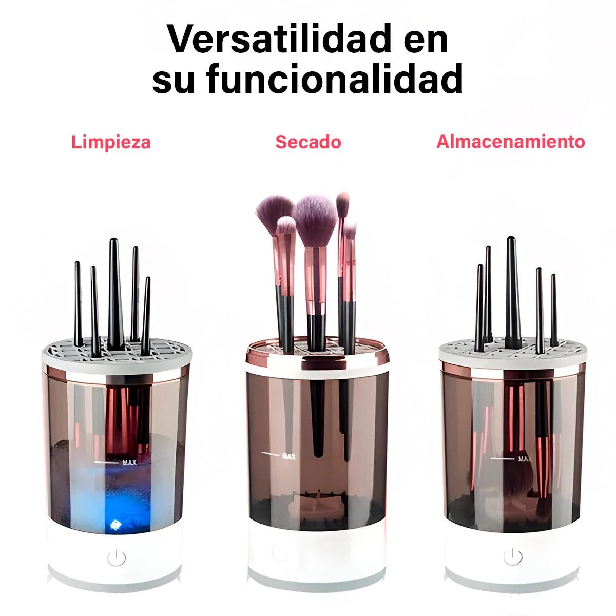 🫧🖌️ Limpia Brochas Automatico- Limpia tus brochas en solo 20 segundos